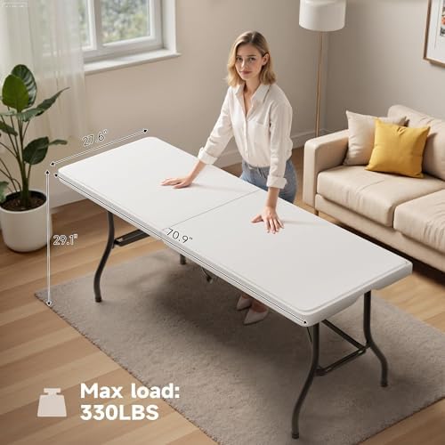 Folding Table 6 Foot - Image 6