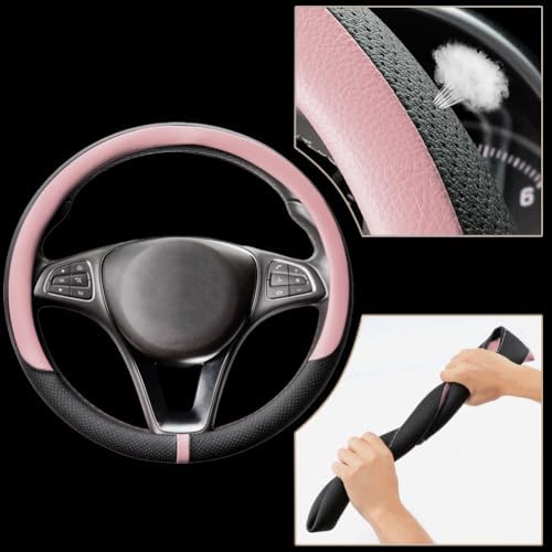COFIT Breathable Car Steering Wheel Cover 16 inch Auto Universal Leather Wrap - Image 3