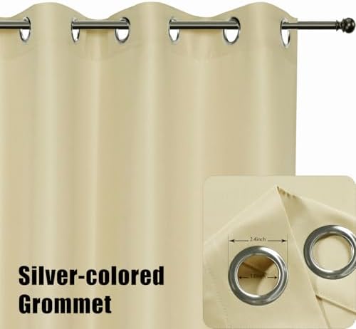 BONZER Outdoor Curtains for Patio Waterproof Thick - Image 3