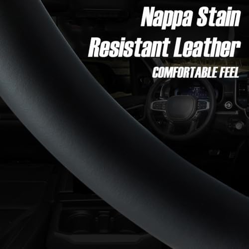 Yangday Leather Steering Wheel Cover - Image 7