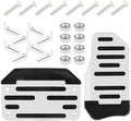 ZIMISI 2PCS Non-Slip Car Pedal Covers, Automatic Transmission Gas Pedal Pads Kit by Unknown