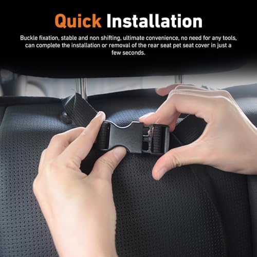 SUV Cargo Liner for Dogs, Waterproof Scratchproof Full Coverage Trunk Mat - Image 7
