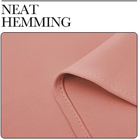 NICETOWN Coral Room Darkening Curtain Drapes - Image 6