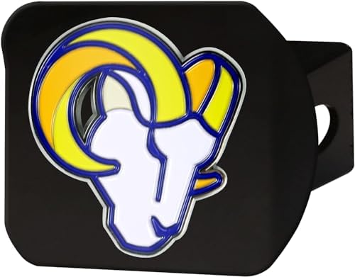 FANMATS NFL Unisex-Adult Black & Color Logo by FANMATS