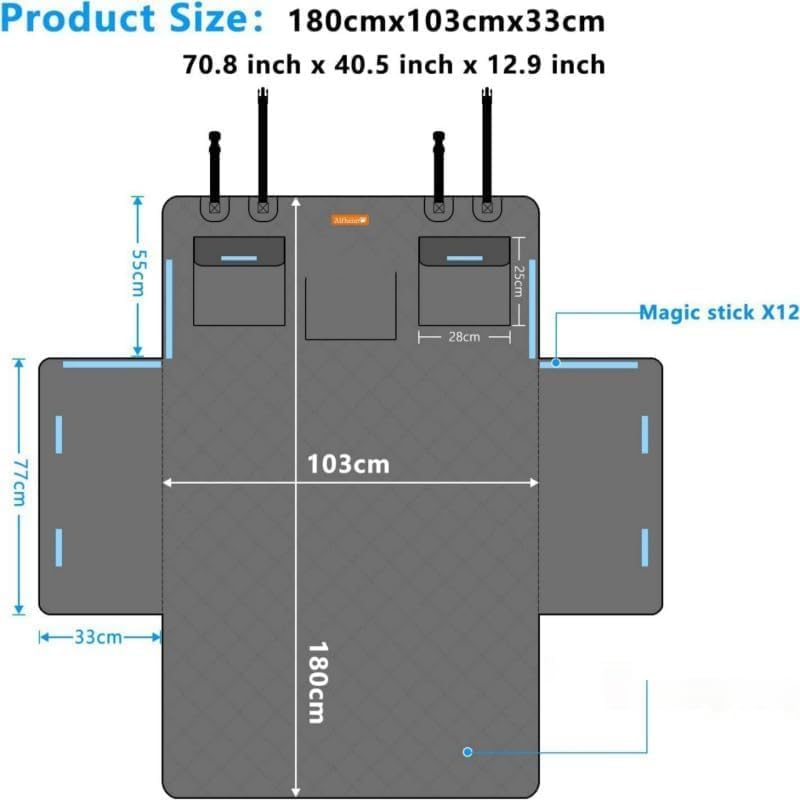 Cargo Liner for Dog for Subaru Crosstrek 2024 2025 2026, Durable Waterproof Pet - Image 4