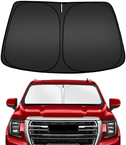 ARISMOTOR Windshield Sun Shade for GMC Yukon XL 2021-2026 2027 by ARISMOTOR