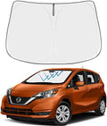 Proadsy Custom Fit 2012-2019 Nissan Versa Windshield Sun Shade, Blocks Heat by Proadsy