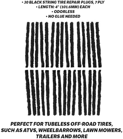 Slime 1031-A Tire Repair Plug Pack, Standard Heavy Duty Strings, - Image 3