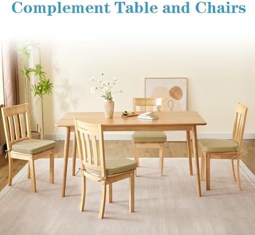 IASEAHK Chair Cushions for Dining Chairs Set of 6, Non Slip Kitchen Chair Pads - Image 6