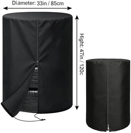 Tire Covers Hold 4 Tires - Image 2