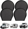 Tire Covers 4 Pack Fit Tire Diameters 24-26inch by Unknown