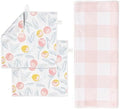 ELYN Microfiber Kitchen Dish Towel & Dish Cloth Set, Quick-Dry & Absorbent by ELYN