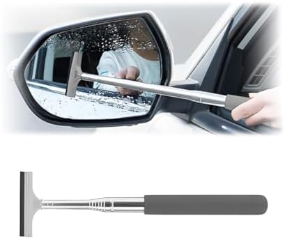 8sanlione 38.6 Inch Telescopic Side Mirror Glass Squeegee by 8sanlione