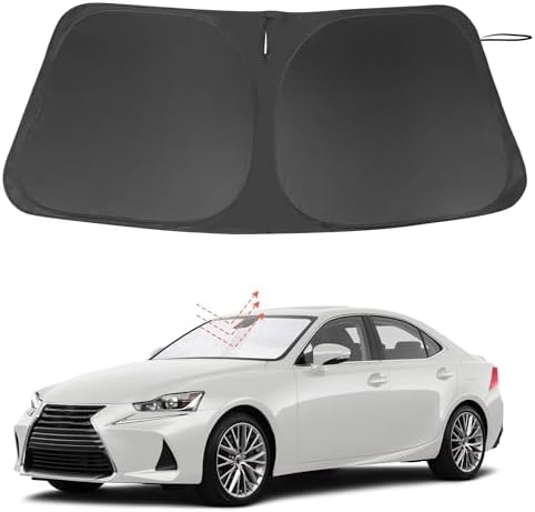 Windshield Sun Shade for 2014-2020 Le xus is Sedan Accessories by LHFLIVE