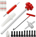 23PCS Tire Valve Stem Tool，Quick Change Valve Installer Kit by Unknown