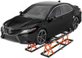 SPECRAFT Orange 5000LBS Portable Hydraulic Car Lift, Home Garage by SPECRAFT