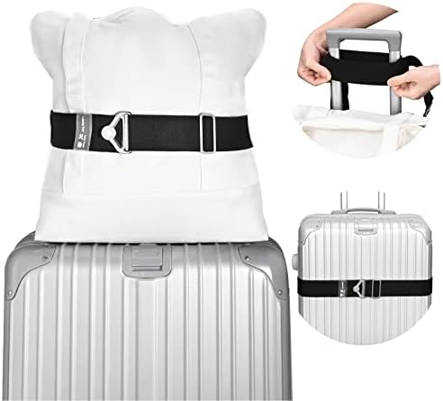 2-in-1 Travel Belt Luggage Straps Over Handle by ZZM