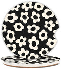 Absorbent Car Coasters 2 Pack for Cup Holders, 2.56" Ceramic Stone & by Unknown