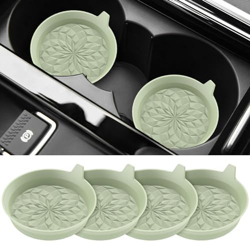 ME.FAN Car Cup Coasters Silicone Cars Coasters by MEFAN