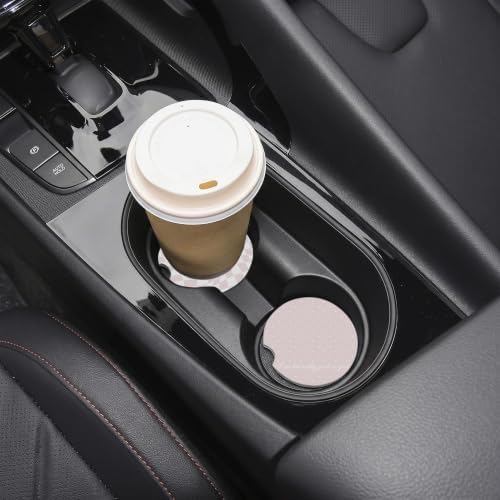 Pink Coquette Car Coasters for Cup Holders, Absorbent Car Coaster for Women - Image 4