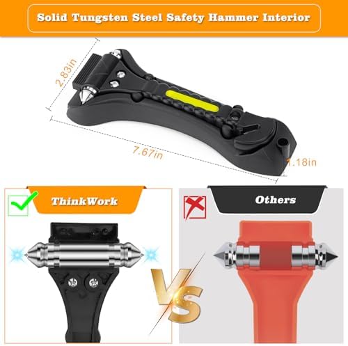 THINKWORK 2-in-1 Car Window Breaker - Image 2