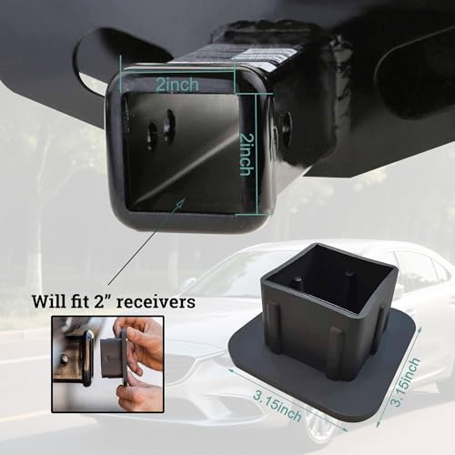 Trailer Hitch Cover, Have the Day You Deserve Tow Hitch Cover - Image 3