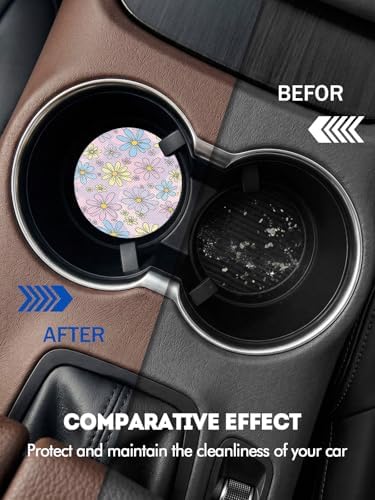 WOCOCN Car Coasters for Cup Holders - Image 4