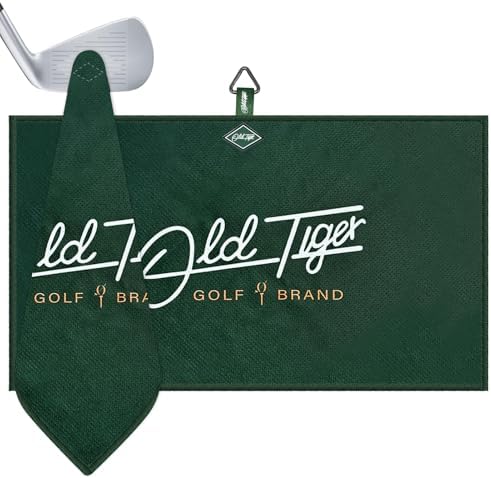 PINKTEE 16x24 Magnetic Golf Towel, Waffle Microfiber Cleaning Towel - Image 2