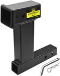KAIRAY Trailer Receiver Hitch Riser Extender Adapter 10" Drop/Riser, 7500lbs by KAIRAY