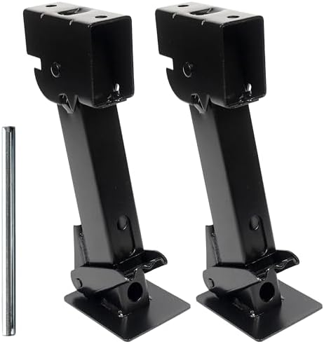 MaxxHaul 50970 Trailer Swing Down Stabilizer Jacks Telescoping RV Camper by MaxxHaul