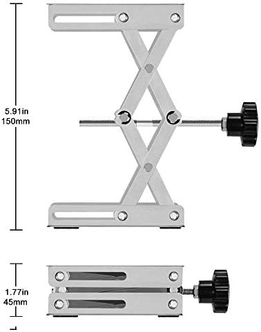 stonylab 4"x4" Lab Scissors Jack, 100 x 100mm Stainless Steel Laboratory - Image 4
