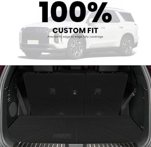 LASFIT Cargo Mats for Hyundai Palisade 2025 2024 2023 2022 2021 2020 - Image 3