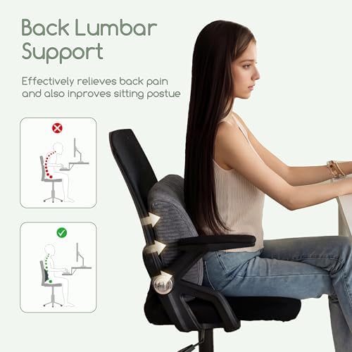 Lumbar Support Pillow for Recliner Chair/Accent Chair/Couch, Large Memory Foam - Image 7
