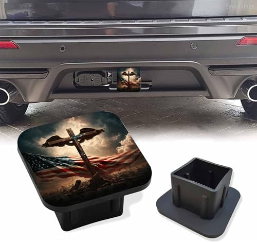 Trailer Hitch Cover, American Flag by Unknown