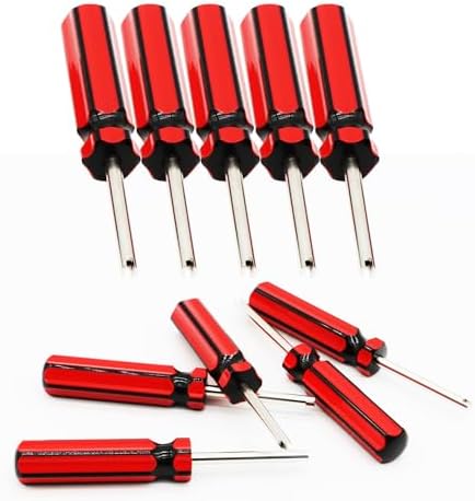 10 Pcs 6523339 Valve Core Removal Tool w/4 Tire Valve dust Cap Automotive Car - Image 7