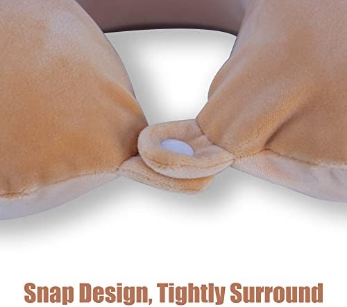 Cute Travel Pillow with Sleep Eye Mask Cartoon Headrest & Neck Pillow - Image 3