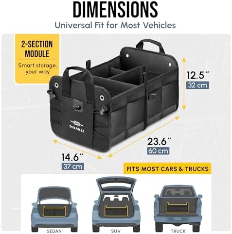Car Trunk Organizer for SUV, and Van - Image 3