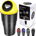 Cup Holder Trash Can, Leakproof Car Trash Can by YIOVVOM