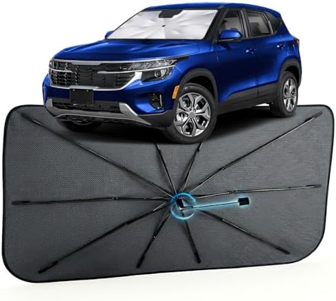Car Windshield Sun Shade Umbrella by MakeLifeBetter