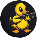 Funny Duck Spare Tire Cover Weatherproof Universal Wheel Protectors Cute Duck by Unknown
