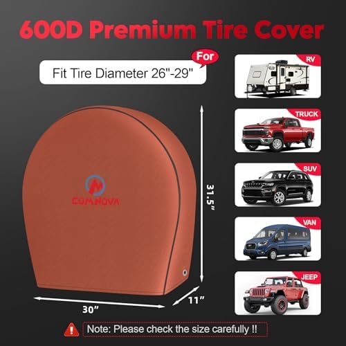 Comnova RV Tire Covers 4 Pack - Image 3