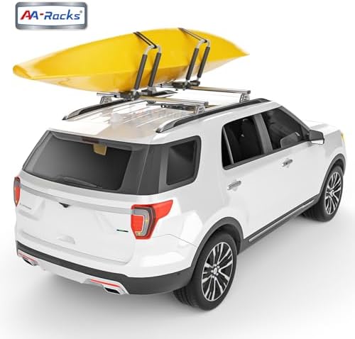 Folding Kayak Rack Car Roof Top Mounted, Aluminum Kayak Carrier - Image 7