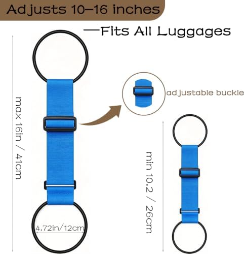 2Pack Adjustable Luggage Straps - Image 5