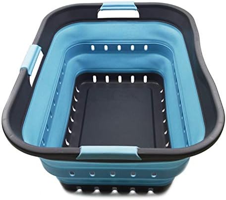 SAMMART 42L Collapsible Plastic Laundry Basket - Image 4