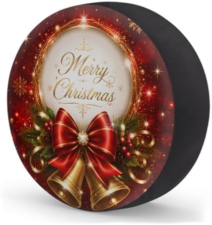 Christmas Spare Tire Cover Waterproof Dust-Proof Spare Wheel Covers - Image 2