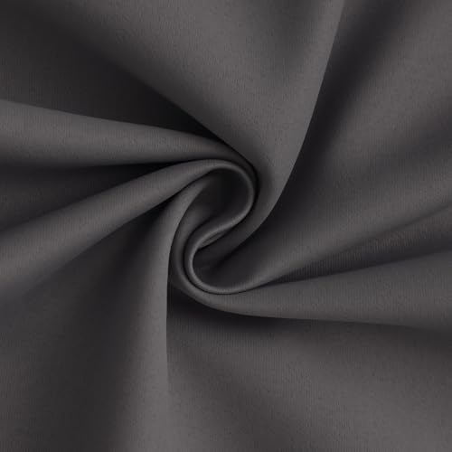 Yakamok Dove Grey 100% Blackout Curtains 84 Inches Long 50" Wide 2 Panel - Image 3