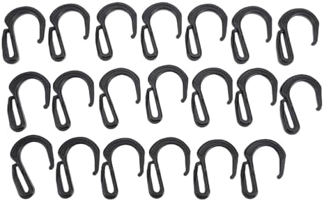 Bungee Cord Hooks 20 Piece Plastic S Clips Cargo Nets - Image 6