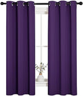NICETOWN Thermal Insulated Curtains, 34 x 63-inch, Royal Purple by NICETOWN
