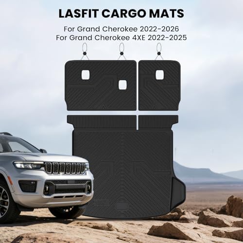 LASFIT Cargo Mat for Jeep Grand Cherokee WL 2022-2025 2027 5-Seat - Image 2