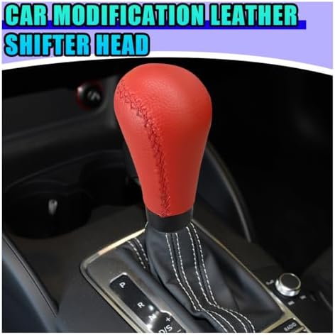ZIMISI 5 Speed Shifter Knobs, Leather Car Gear Shift Knob - Image 5